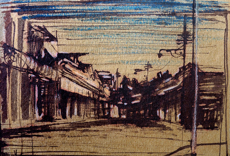 study by Drysdale for West Wyalong 1949